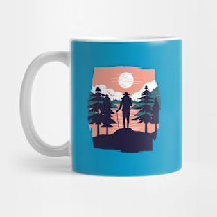 Hiking Landscape Mug